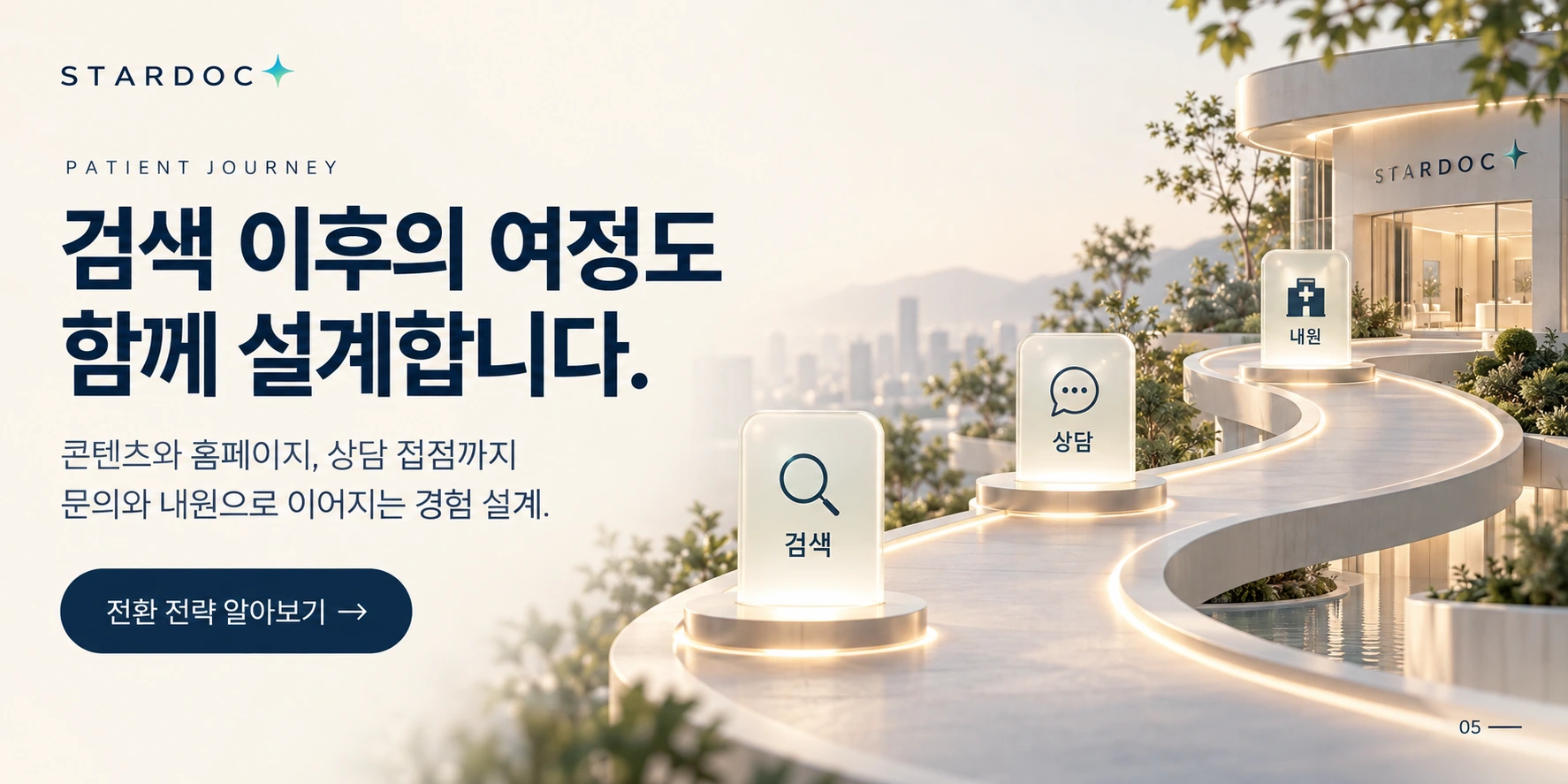 병원홈페이지제작, 검색 이후 문의까지 연결하려면